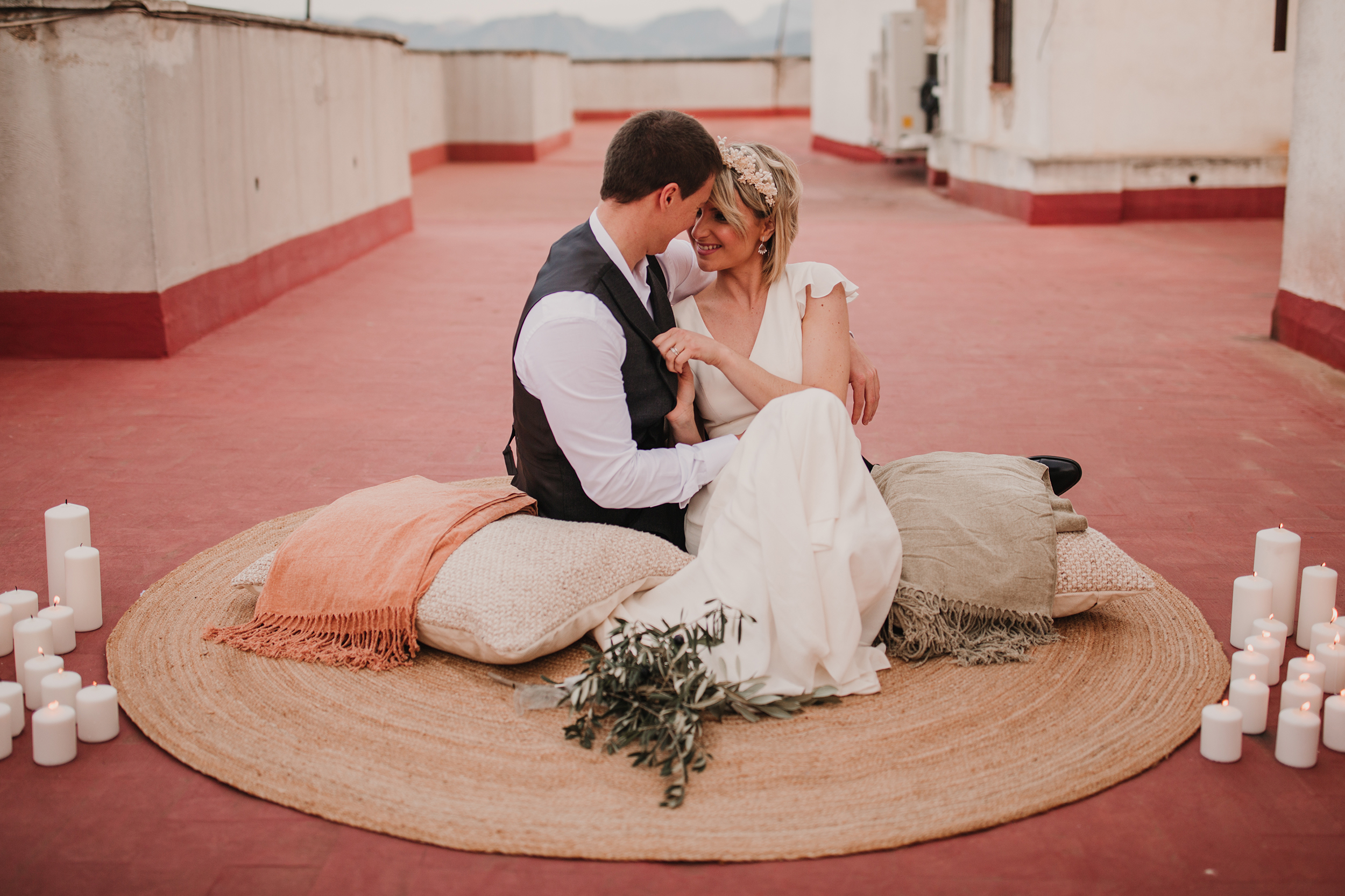 boda altura murcia 2020 estilo wedding postboda romántico ático azotea edificio otaduy fan fan et popui agatha paris