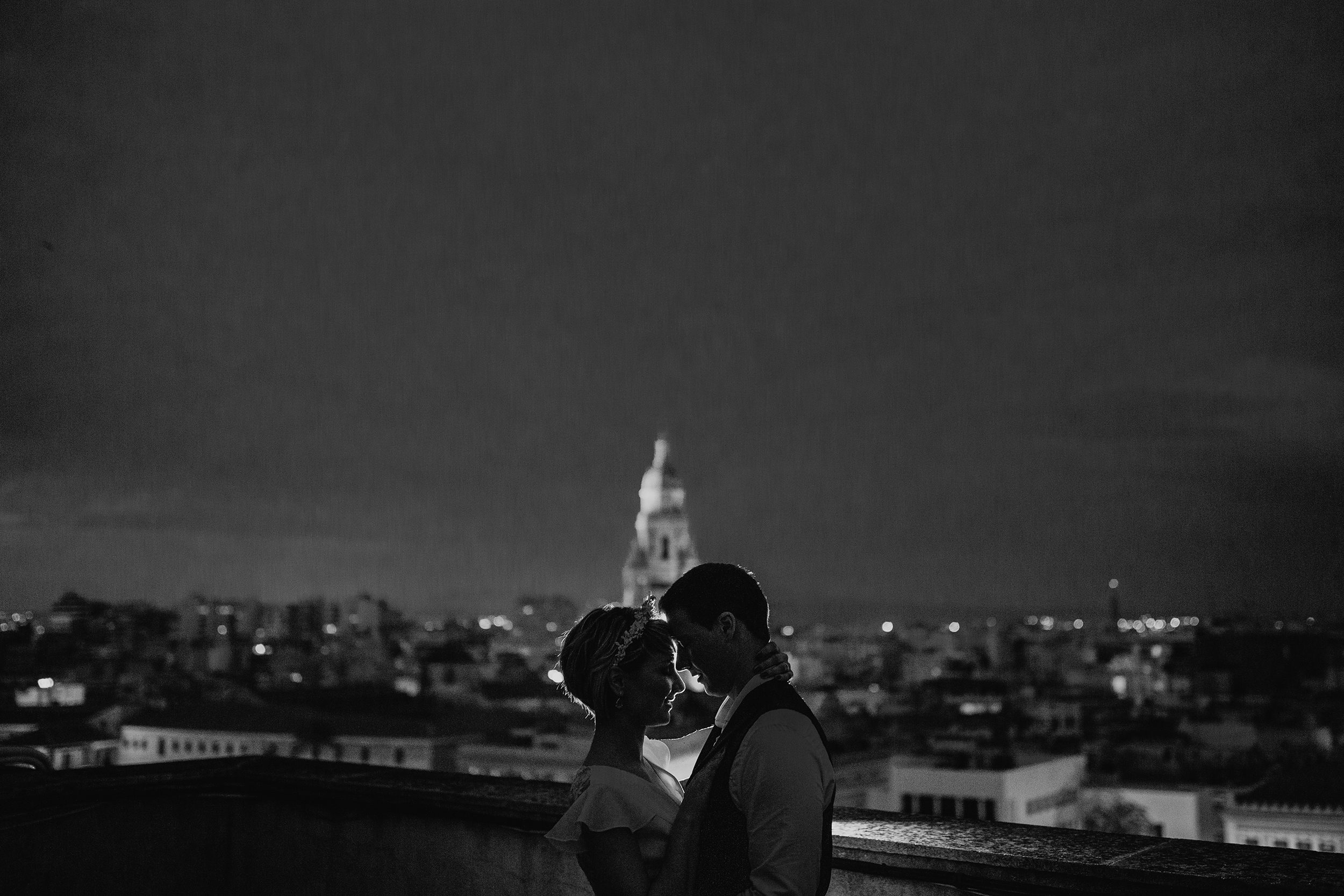 boda altura murcia 2020 estilo wedding postboda romántico ático azotea edificio otaduy fan fan et popui agatha paris catedral