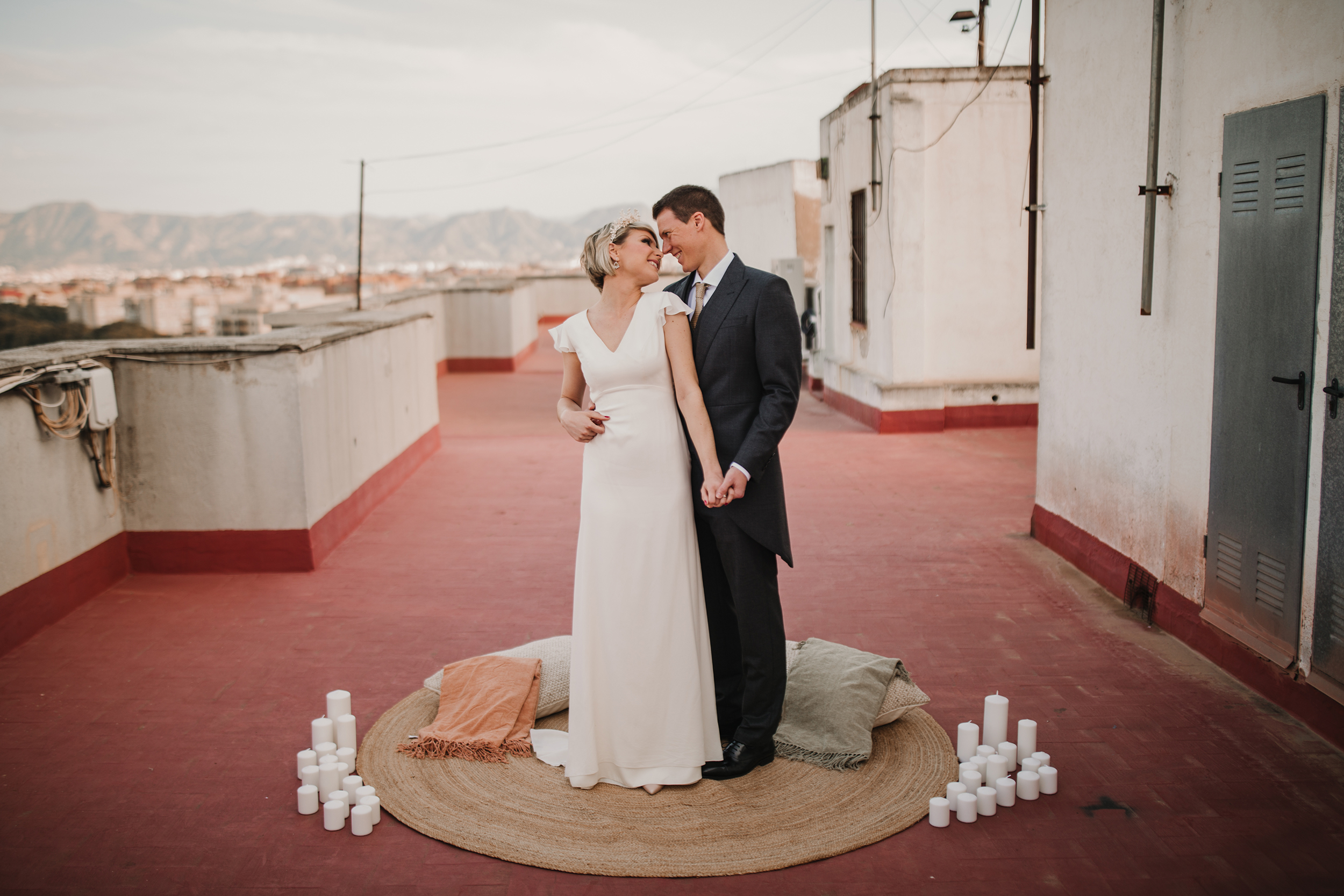 boda altura murcia 2020 estilo wedding postboda romántico ático azotea edificio otaduy fan fan et popui agatha paris