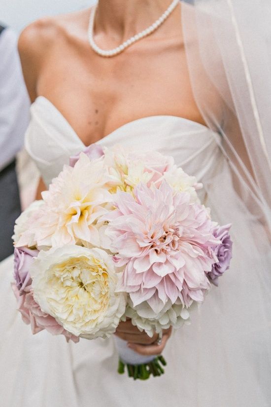 ramo novia boda 2020 tendencias dalias