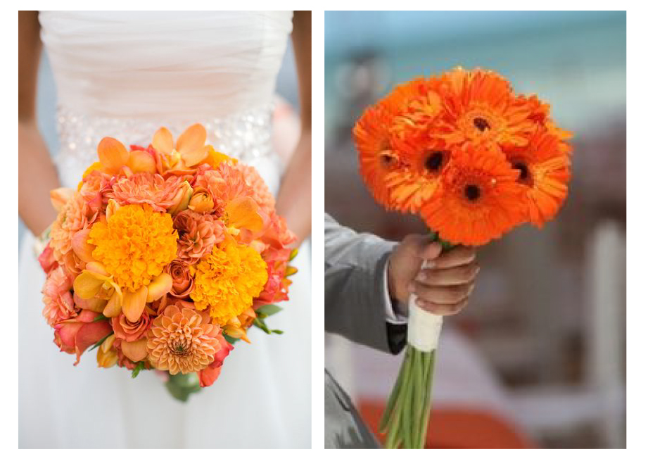 Ramo novia monocolor boda tendencias 2020