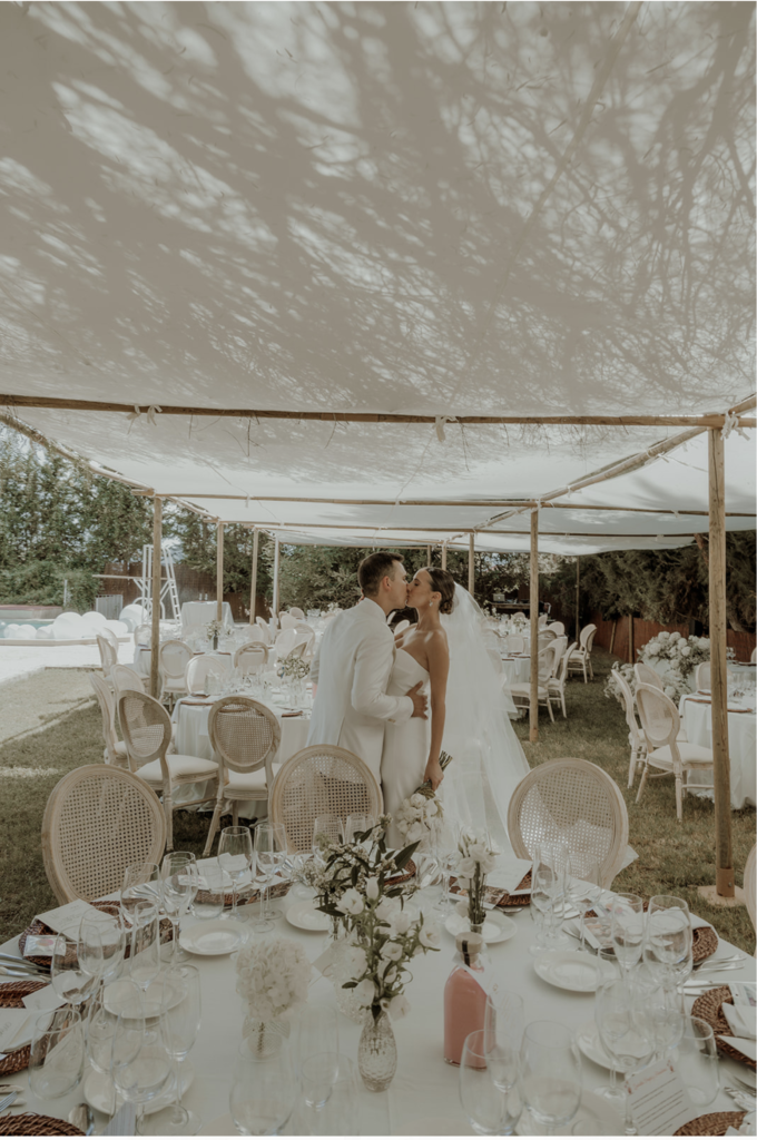 Boda civil Murcia convite jardín